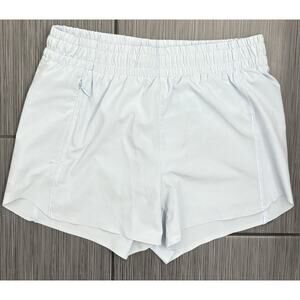 Athleta Girl Light Blue Athletic Shorts Size XL (14) Brief Lined